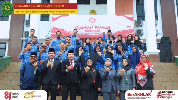 Peringatan Hari Sumpah Pemuda di Pengadilan Negeri Sawahlunto Tahun 2026