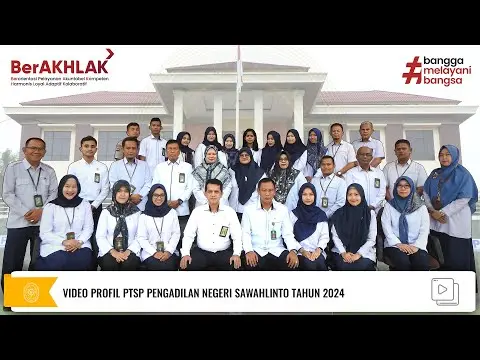 Profil PTSP Pengadilan Negeri Sawahlunto Tahun 2024