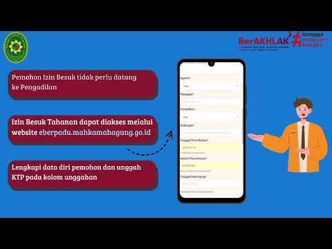 Tata Cara Pengajuan Permohonan Izin Besuk Tahanan Melalui Aplikasi e-Berpadu